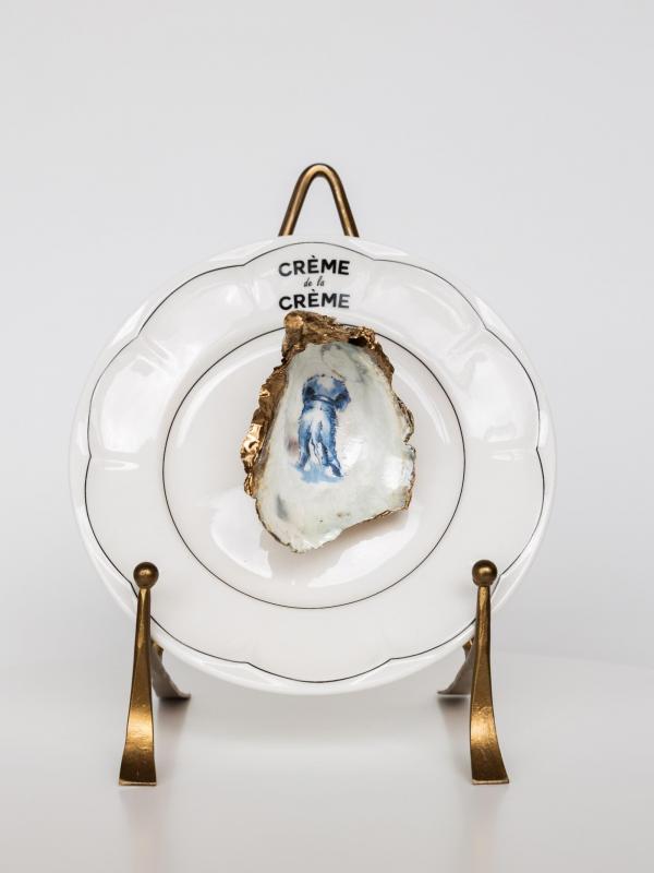 Oester Wandbord Klein | Hond