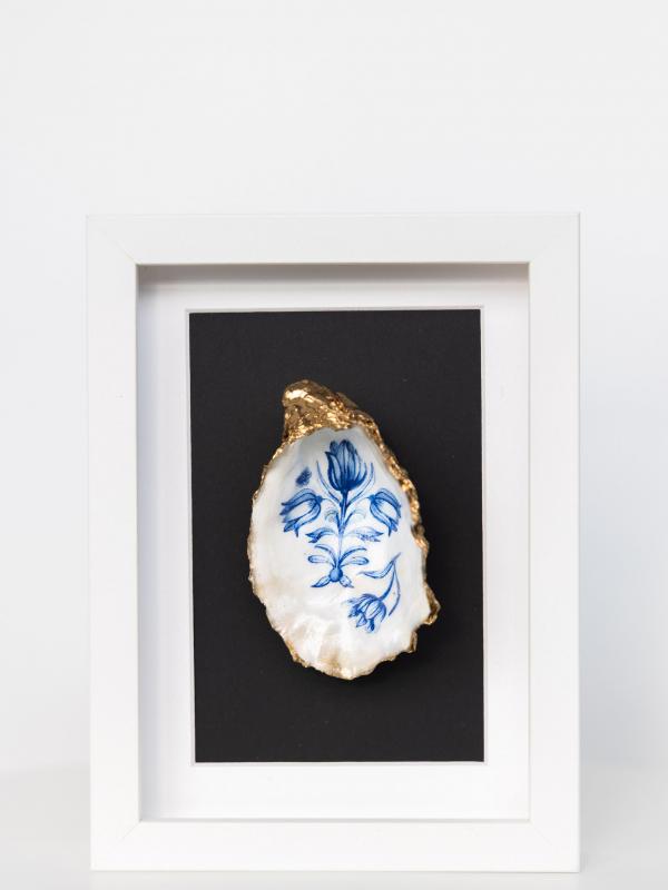 Gouden Oesterlijst Mini | Delfts Blauw