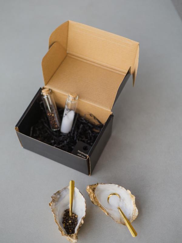 Gouden Oester | Peper en Zout Set