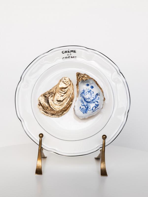 Oester Wandbord Groot | Hele Oester