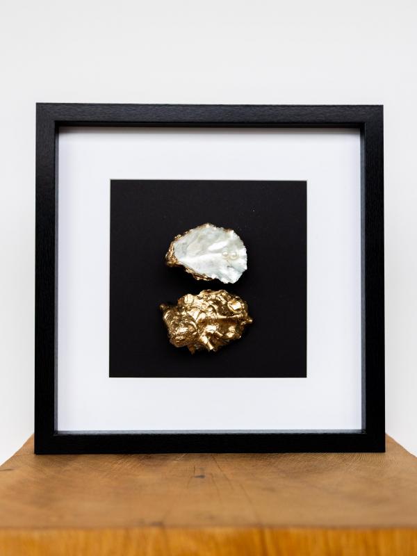 Gouden Oesterlijst Klein | Dubbel