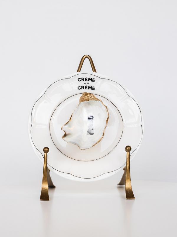 Oester Wandbord Klein | Verborgen Parel