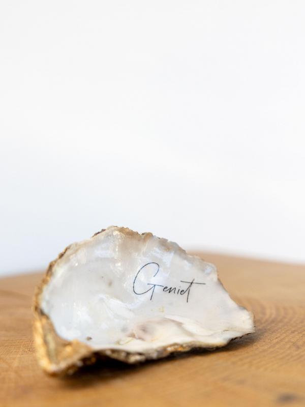 Gouden Oester Decoratie | Geniet
